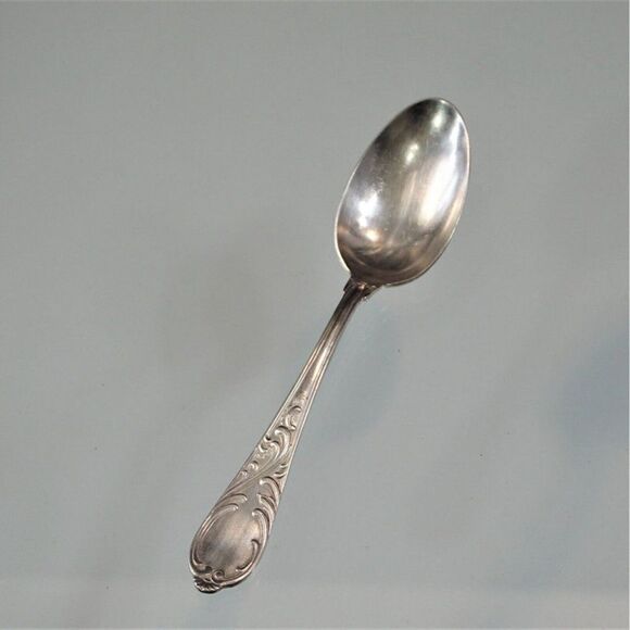 Vintage GES 120 Silverplate Table Spoon Ebel Gustav Solingen Germany  7.25" - Picture 4 of 9